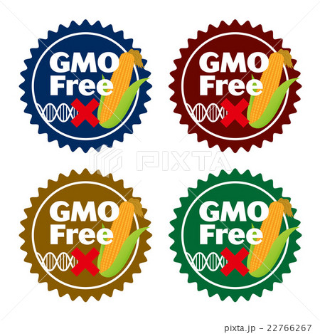 遺伝子組み換え作物不使用マーク 22766267
