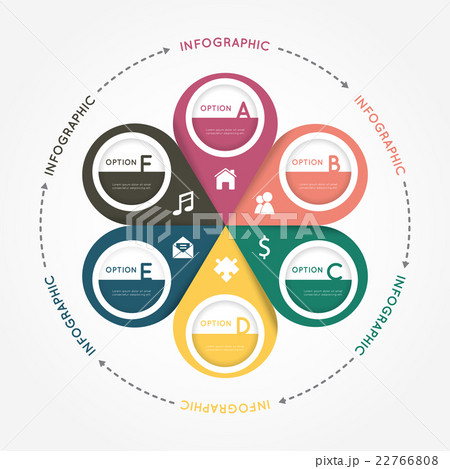 Modern infographic for business concept. 22766808