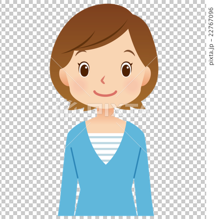 女性ポーズ　主婦　表情 22767096