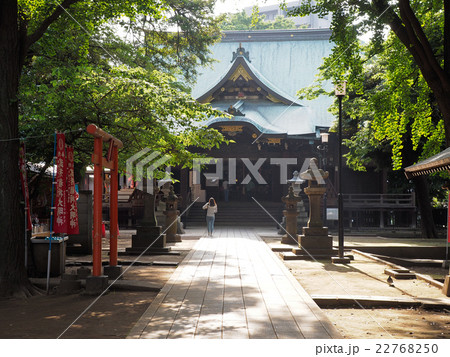 国の重要文化財に指定された東京都豊島区雑司ヶ谷の鬼子母神堂と参道 国の重要文化財に指定された東京都豊島区雑司ヶ谷の鬼子母神堂と参道 22768250