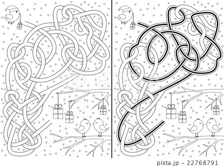 Christmas maze Christmas maze 22768791