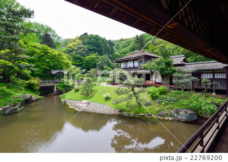 新緑の三渓園 22769200