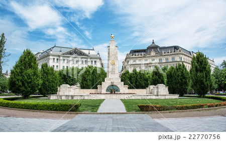 Soviet war memorial in Budapest, Hungary 22770756