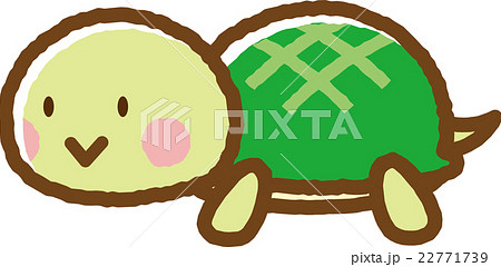 亀のイラスト素材 [22771739] - PIXTA