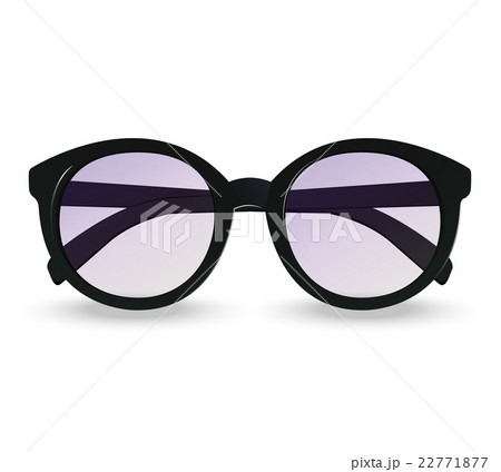 Sunglasses realistic icon. Vector 22771877
