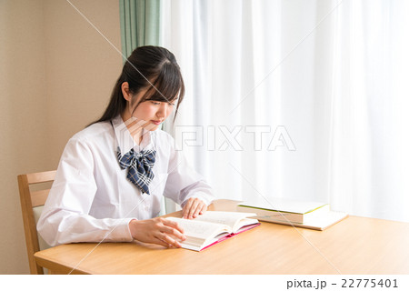 読書をする女子高生 読書をする女子高生 22775401
