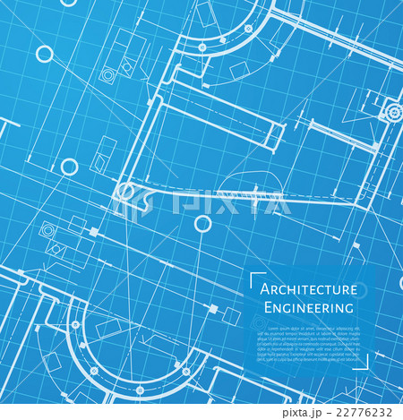 Vector technical blueprint of mechanism Vector technical blueprint of mechanism 22776232