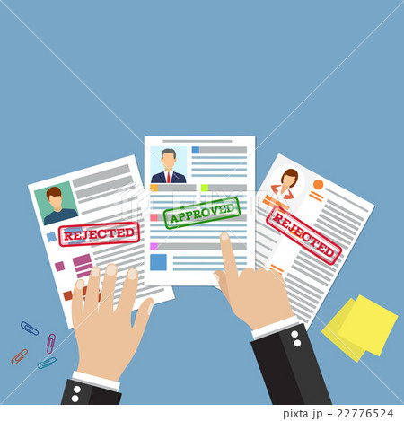 Cv concept resume with photo, documents. 22776524