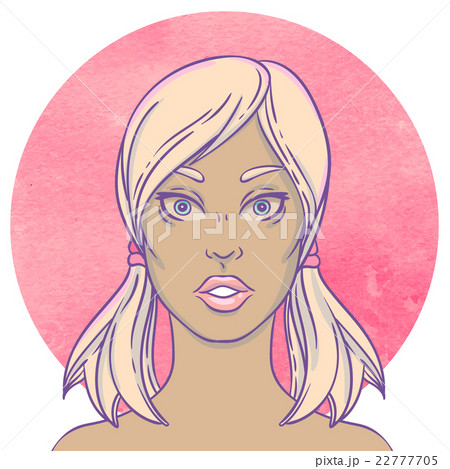 Portrait of young cutie girl Portrait of young cutie girl 22777705