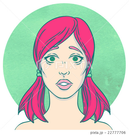 Portrait of young cutie girl Portrait of young cutie girl 22777706