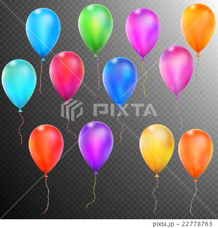 Balloons isolated. EPS 10 22778763