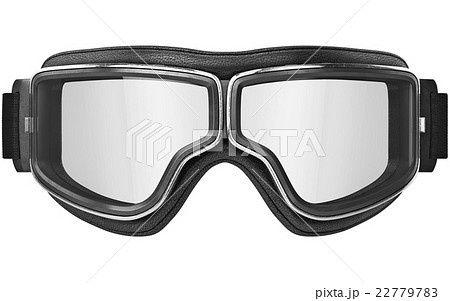 Aviation glasses with chrome inserts, front view 22779783