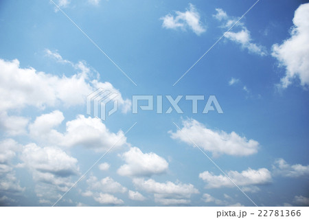 blue sky with clouds close up 22781366