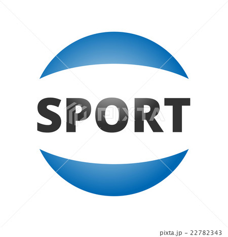 Abstract round sport logo 22782343