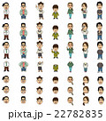 キャラクター　女性　男性　OL　サラリーマン 22782835