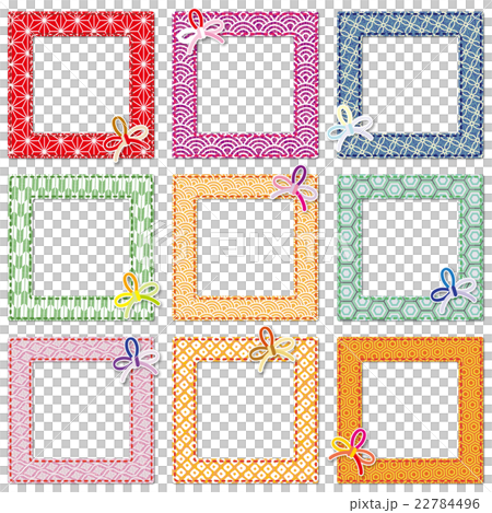 Patchwork style photo frame - Stock Illustration [22784496] - PIXTA