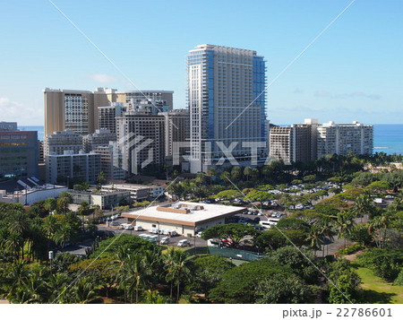 ハワイのホテル風景 22786601