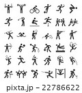 Set of sport icons. 22786622