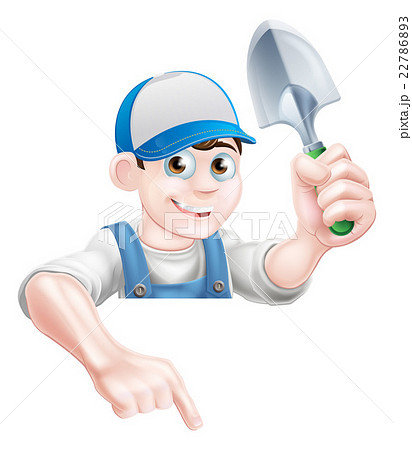Gardening Mascot Gardening Mascot 22786893