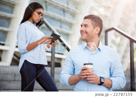 Modern young business people 22787155