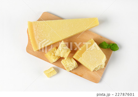 pieces of parmesan cheese 22787601