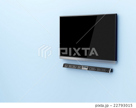 Tv and soundbar 22793015