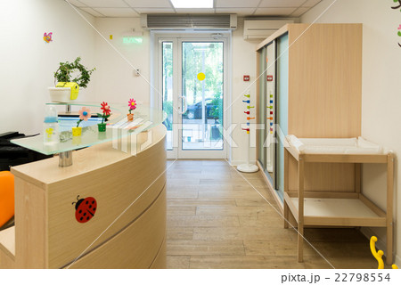 empty Reception in Children's Medical Center 22798554