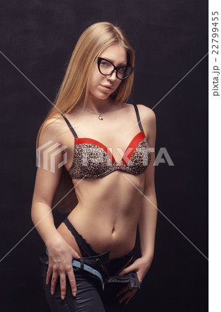 pretty girl undressing 22799455