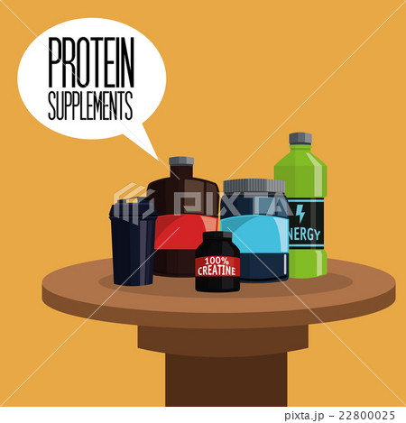 Icon of Protein Supplement design, vector Icon of Protein Supplement design, vector 22800025