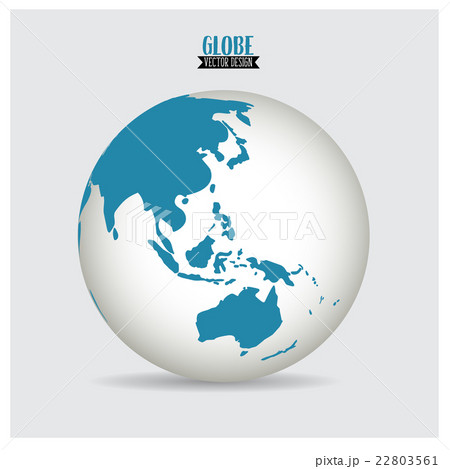 World globe, vector illustration. World globe, vector illustration. 22803561