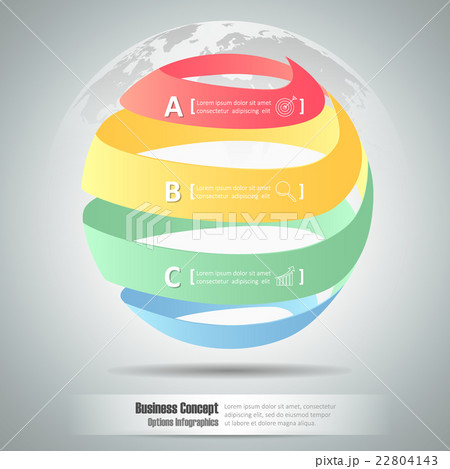 Design spiral global infographic template Design spiral global infographic template 22804143
