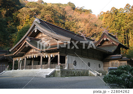 朝の美保神社 22804262