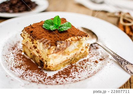 Italian dessert tiramisu Italian dessert tiramisu 22807711