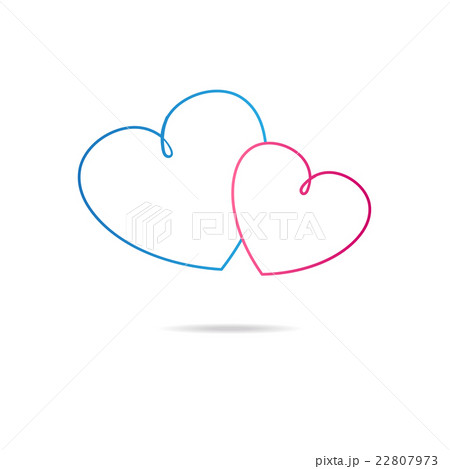 heart line art logo vector illustration heart line art logo vector illustration 22807973