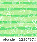 Sea shells, seastars and corals seamless 22807978