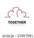 heart line art logo vector illustration 22807981