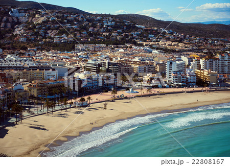 Peniscola coastline, Costa del Azahar. Spain 22808167
