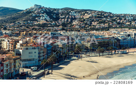 Peniscola coastline, Costa del Azahar. Spain 22808169