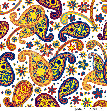 Seamless Paisley Pattern Seamless Paisley Pattern 22809846