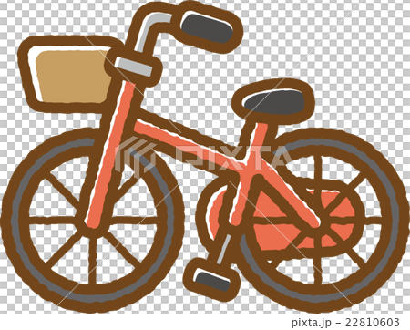 自転車(赤) 自転車(赤) 22810603