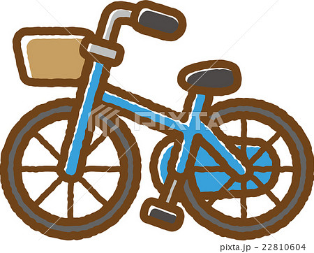 自転車(青) 自転車(青) 22810604