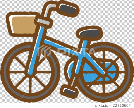 自転車(青) 自転車(青) 22810604