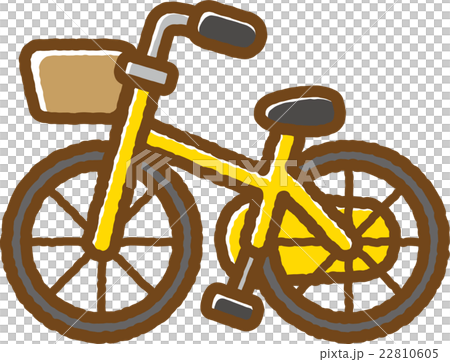 自転車(黄色) 自転車(黄色) 22810605