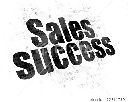 Marketing concept: Sales Success on Digital 22811730