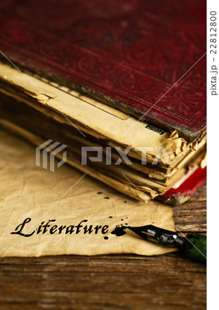 text literature written with a dip pen 22812800