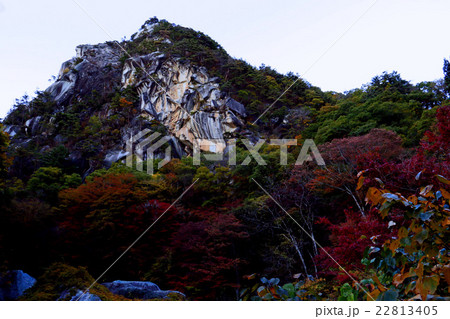昇仙峡の紅葉 22813405