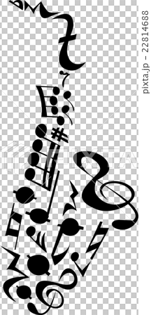 Saxophone _ note Saxophone _ note 22814688