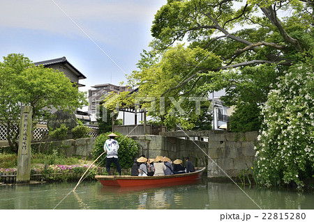 柳川川下り 柳川城堀水門 柳川川下り 柳川城堀水門 22815280