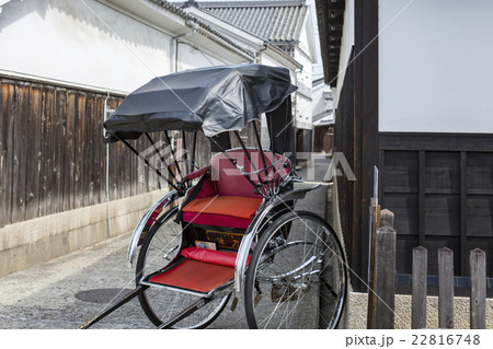 人力車と倉敷美観地区 22816748