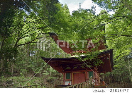根本如法塔　横川　比叡山延暦寺　 22818477